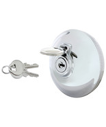 1938-1971 GM Car Truck Chrome Vented Locking Gas Fuel Cap w/ 2 Keys - $63.04 CAD
