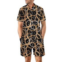  Shirt And Shorts Male Graffiti Oversized Streetwear Hip Hop Clothing Wholesale  - £63.60 GBP