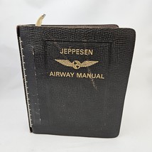 Vintage Jeppesen Airway Manual 1980s Stuffed Full Of Maps &amp; Charts Pilots  - $59.99