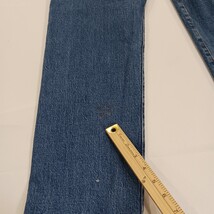 Levi's Premium Women's Blue Cotton Blend Button Fly High Rise Jeans Size (26×27) image 3