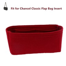 Fits For classic flap Bags insert 20cm CF bag organizer Makeup bucket  H... - £47.11 GBP