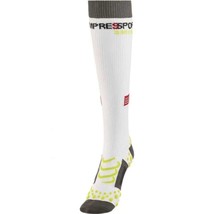 COMPRESSPORT Compression Full Socks GRIP3D Dots  White Size 1M - $24.25