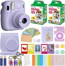 Fuji Instax Film Value Pack (40 Sheets) Accessories Bundle, Color Filters, - £132.15 GBP