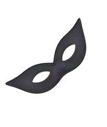 Black Cat Eye Harlequin  Masquerade Venetian Eye Mask Adult Accessory On... - $13.73 CAD