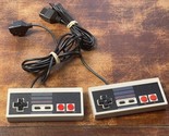 2 Wired Gamepad Controllers NES Nintendo Entertainment System Generic Un... - $4.94