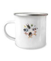 12oz Camper Mug Coffee Funny Bugs Insects Beetles Bug Catcher T-Shirt  - £15.69 GBP