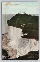 1900s Belle Tout Lighthouse England White Cliffs Coastal Vintage Postcard - £14.96 GBP