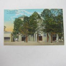 Postcard Quebec Canada Sainte Ste. Anne De Beaupre Temporary Church Exterior - £8.01 GBP