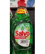3X SALVO LAVATRASTES LIMON / LEMON  DISHWASHING SOAP 3 de 300ml c/u -ENV... - £19.02 GBP