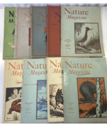 9 Nature Magazine Vintage Issues Animals Science Plants Wildlife Photos ... - €21,64 EUR