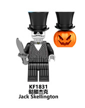 Halloween Horror Series Jack Skellington KF1831 Building Minifigure Toys - £2.73 GBP