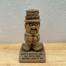 Paula - What a Beautiful Day - Wooden Figure Vintage Statue from 1971 - £7.39 GBP