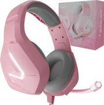 Orzly Gaming Headset (Pink) for PC and Gaming Consoles PS5, PS4, Xbox Series X | - £35.96 GBP
