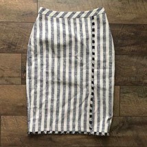 Banana Republic Stripe Tweed Pencil Skirt sz 0 NWOT - £15.32 GBP