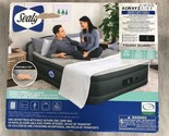 Sealy Queen 18&quot; Cozy Top Airbed with Built-In Pump &amp; Storage Bag - $121.23