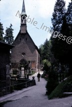 1980 St. Peter&#39;s Church Cemetery Exterior View Salzburg Austria Kodachrome Slide - £2.76 GBP