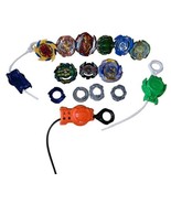 Mixed BEYBLADE Lot Blades Ring Launchers - $28.50