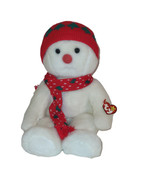 Ty Beanie Buddy Plush Snowboy Snowman Retired Stuffed Animal Toy 1999 15&quot; - €5,68 EUR