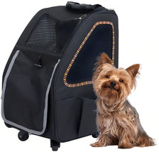 Petique 5-in-1 Pet Carrier for Dogs Cats and Small Animals Sunset Strip 1 count  - £124.50 GBP