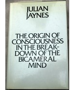 vntg 1976 Julian Jaynes hcdj THE ORIGINS OF CONSCIOUSNESS ... BICAMERAL MIND - £27.19 GBP