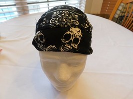 Unbranded Head Wraps Riders Wrap DuRag Bandana Chemo women&#39;s ladies Skulls - $13.62