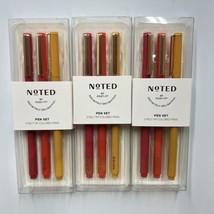 NOTED by Post it 3 Pack Felt Tip Pen Set Pink, Orange &amp; Yellow 3 Pack - £11.50 GBP