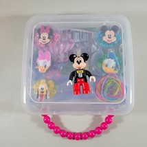Minnie Mouse Lot Bracelet Making Kit in Carrying Case Tara Toys and Mick... - $15.98