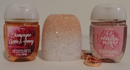 Bath and Body Works pocketbac holder - Ombre gem crystal + 2 hand sanitizer New - £16.06 GBP