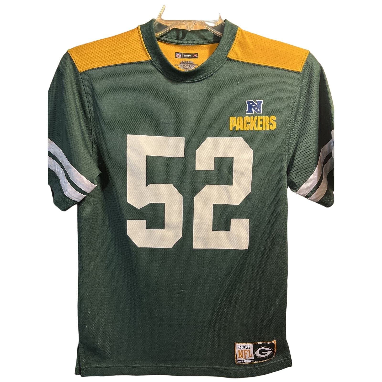 NFL Team Apparel Men’s S Green Bay Packers Matthews #52 NFC North Jersey... - $14.85
