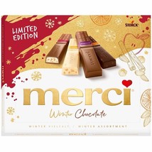 Storck merci WINTER CHOOCLATE Selection variety chocolate bars FREE SHIP... - £11.71 GBP