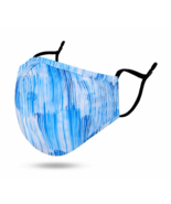 Simplicity Fabric Mask Adjustable Strap Metal Nose Bridge Breathable Blu... - $8.37 CAD