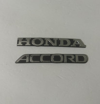 90 91 92 93 Honda Accord Emblem Logo Letters Badge Trunk Rear Plated OEM - £26.73 GBP