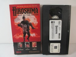 Hiroshima Out of the Ashes VHS Judd Nelson Max Von Sydow Pat Morita Kim Miyori - $5.89