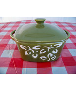 Vintage Savinio Designs Stoneware Mini Casserole Bakeware Ceramic Earthenware - $11.97