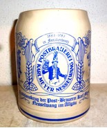 Post Brau Meyer Nesselwang 100 Years German Beer Stein - £7.95 GBP