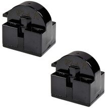 2-Pack QP2-4.7 4.7 Ohm 1-Pin PTC Start Relay Replacement for Mini Fridges - $28.99