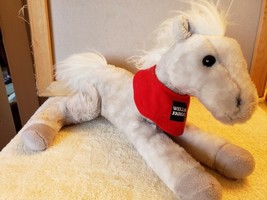 Wells Fargo Mustang Plush Horse Legendary Pony 2013 Free Shipping - £7.79 GBP