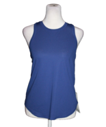 Lululemon High Neck Run And Train Tank Women&#39;s Size 4 Psychic Blue NEW NWT - £26.88 GBP