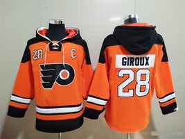 Philadelphia Flyers 28 Claude Giroux Hoodies - $75.00