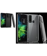Tempered Glass / SLIM TPU Skin Case Phone Cover FOR TCL 4X 5G T601DL  - £6.67 GBP+