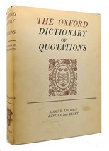 Bernard Darwin The Oxford Dictionary Of Quotations Second Edition Revised Editio - £37.95 GBP
