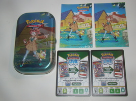 (1) Pokemon (Empty) Tin (1) Art Card (Yamper) (1) Sticker Sheet (2) Code Cards - £7.81 GBP