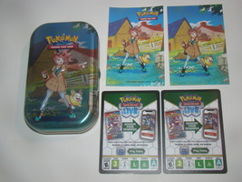 (1) Pokemon (Empty) Tin (1) Art Card (Yamper) (1) Sticker Sheet (2) Code... - $10.00