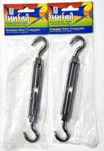 2 Pack Easy Gardener Sun Sail Stainless Steel Turnbuckle Flexible Garden... - $35.58 CAD