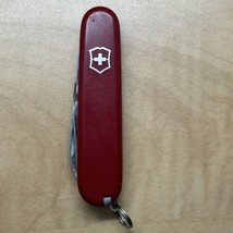 Victorinox Swiss Army Knife Red Recruit Multi Tool Knife, Great EDC - £22.87 GBP