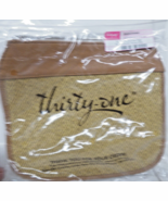 Studio Thirty-One zip on Flap DIAMOND STRAW diamond pattern New in Packa... - $181.60 MXN