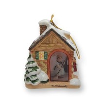 M.J. Hummel Christmas Ornament Goebel Bavarian Village &quot;Company&#39;s Coming&quot; 1999 - $19.80