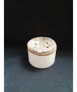 Vintage White OTHINE Jar with Lid - £7.06 GBP