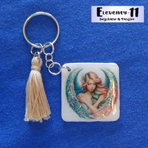 Safe in the Wings of my Angel Keychain - Purse Charm - $15.00