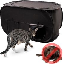 Discreet Hidden Cat Litter Box with Litter Trap Mat and Scoop Storage Po... - $82.12